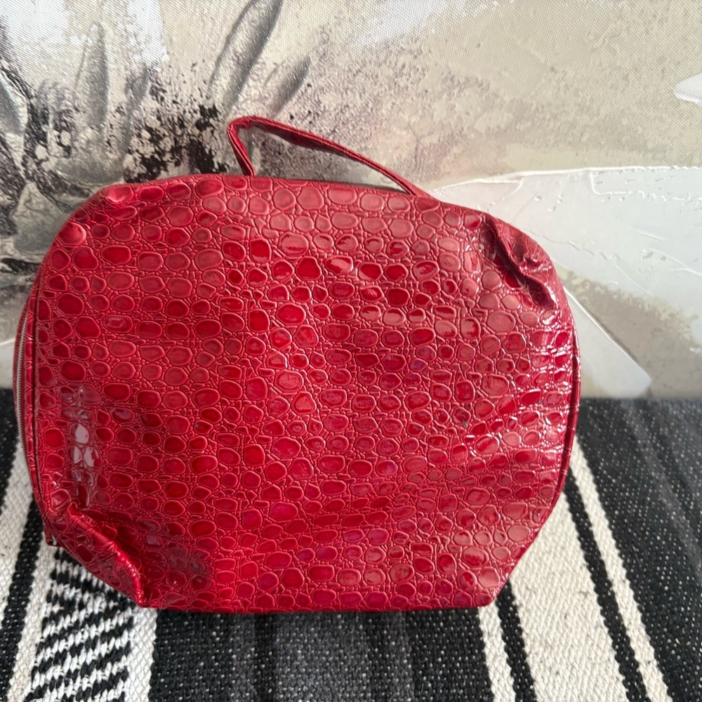Makeup leather bag new